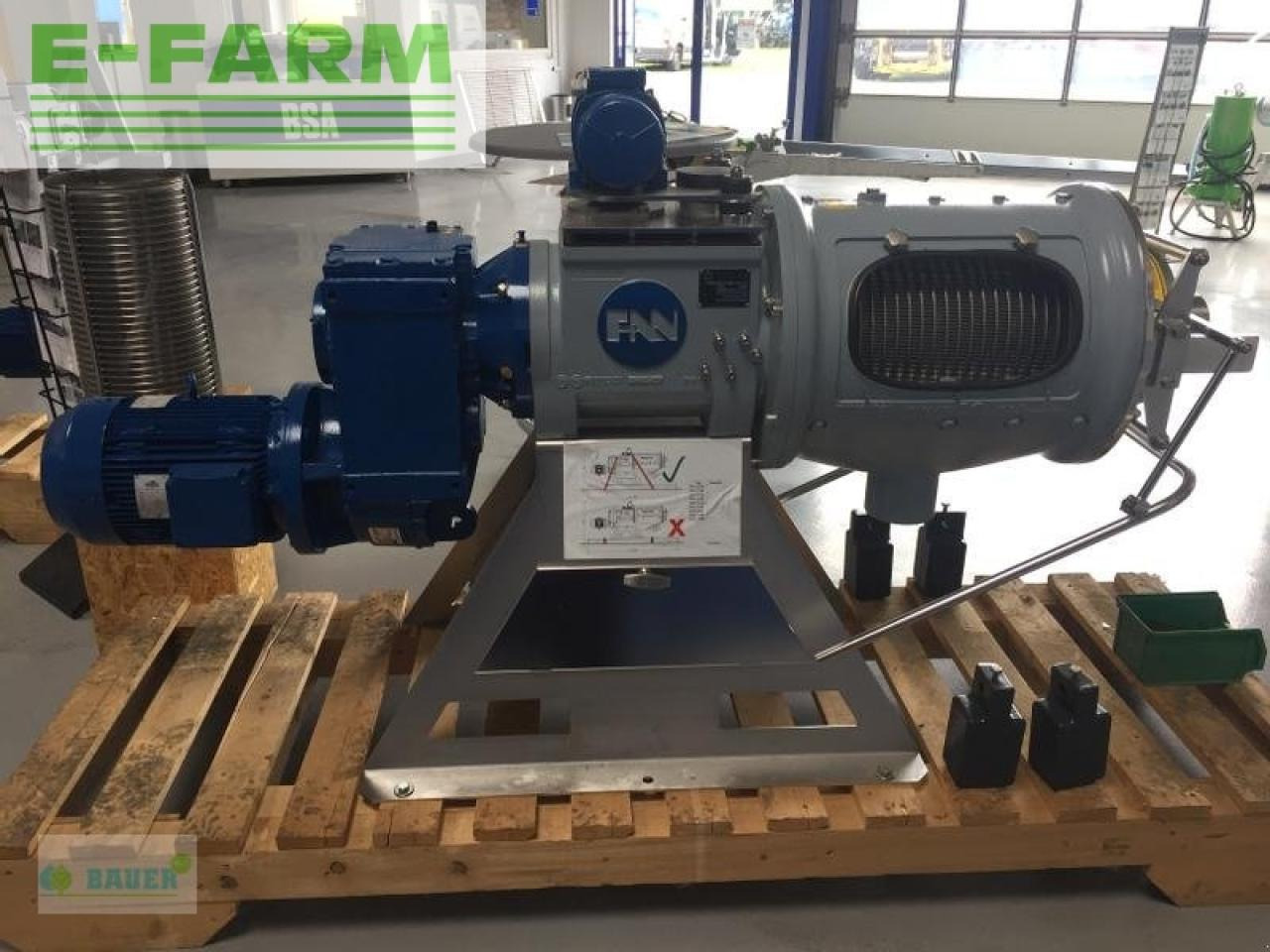 Bauer separator 3.2-520 - ציוד דישון: תמונה 2 Bauer separator 3.2-520 - ציוד דישון: תמונה 2