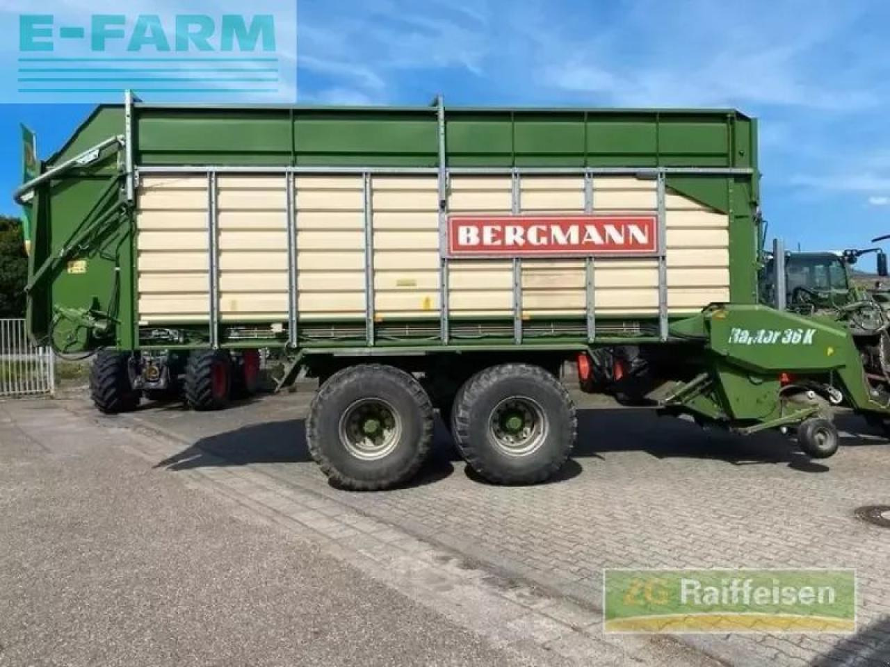 Bergmann raptor36k - עגלת טעינה עצמית: תמונה 1 Bergmann raptor36k - עגלת טעינה עצמית: תמונה 1