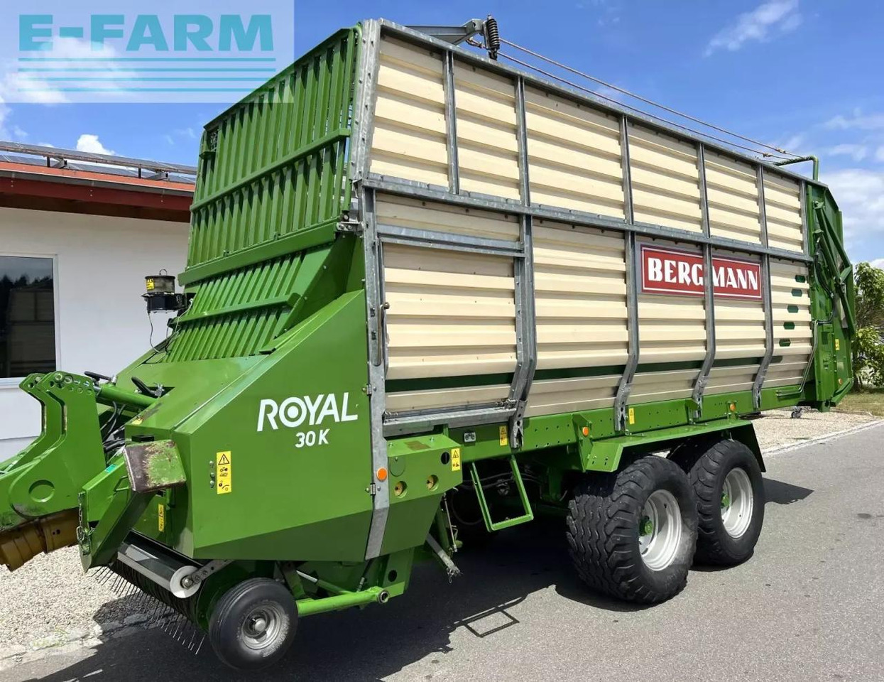 Bergmann royal 30 k mit großem fahrwerk und 16.000 kg zul. gesamtgewicht - עגלת טעינה עצמית: תמונה 1 Bergmann royal 30 k mit großem fahrwerk und 16.000 kg zul. gesamtgewicht - עגלת טעינה עצמית: תמונה 1