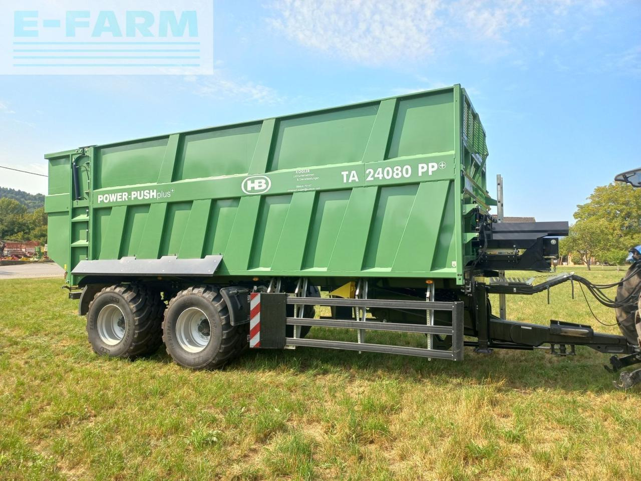 Brantner powerpush 24080 + - מסיר פסולת/ קרון נגרר חקלאי: תמונה 1 Brantner powerpush 24080 + - מסיר פסולת/ קרון נגרר חקלאי: תמונה 1