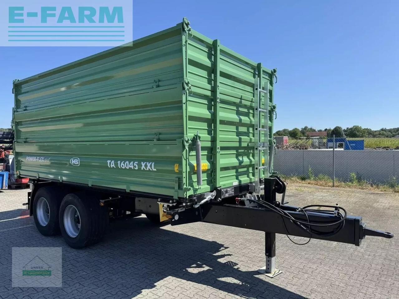 Brantner ta 16045/2 xxl - מסיר פסולת/ קרון נגרר חקלאי: תמונה 1 Brantner ta 16045/2 xxl - מסיר פסולת/ קרון נגרר חקלאי: תמונה 1
