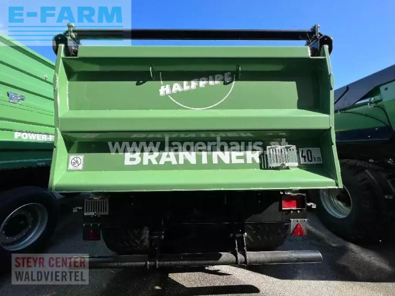 Brantner ta 20053 half-pipe - מסיר פסולת/ קרון נגרר חקלאי: תמונה 3 Brantner ta 20053 half-pipe - מסיר פסולת/ קרון נגרר חקלאי: תמונה 3