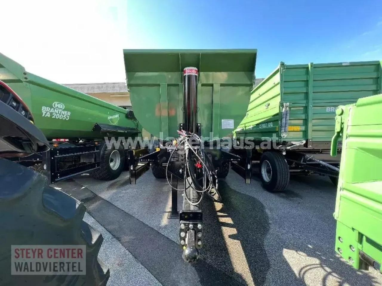 Brantner ta 20053 half-pipe - מסיר פסולת/ קרון נגרר חקלאי: תמונה 2 Brantner ta 20053 half-pipe - מסיר פסולת/ קרון נגרר חקלאי: תמונה 2