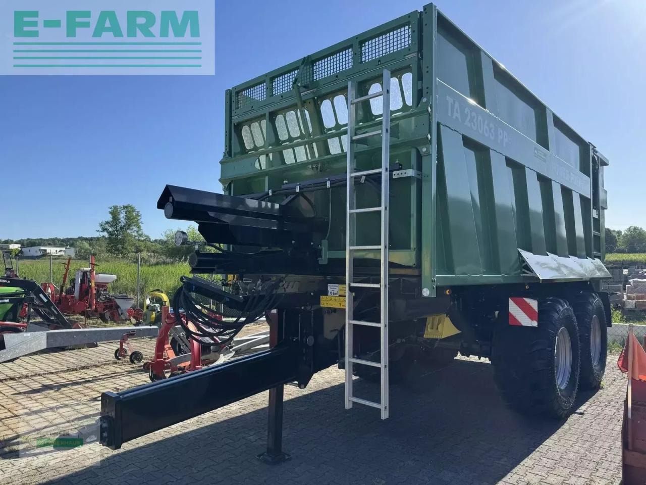 Brantner ta 23063 pp+ - מסיר פסולת/ קרון נגרר חקלאי: תמונה 1 Brantner ta 23063 pp+ - מסיר פסולת/ קרון נגרר חקלאי: תמונה 1