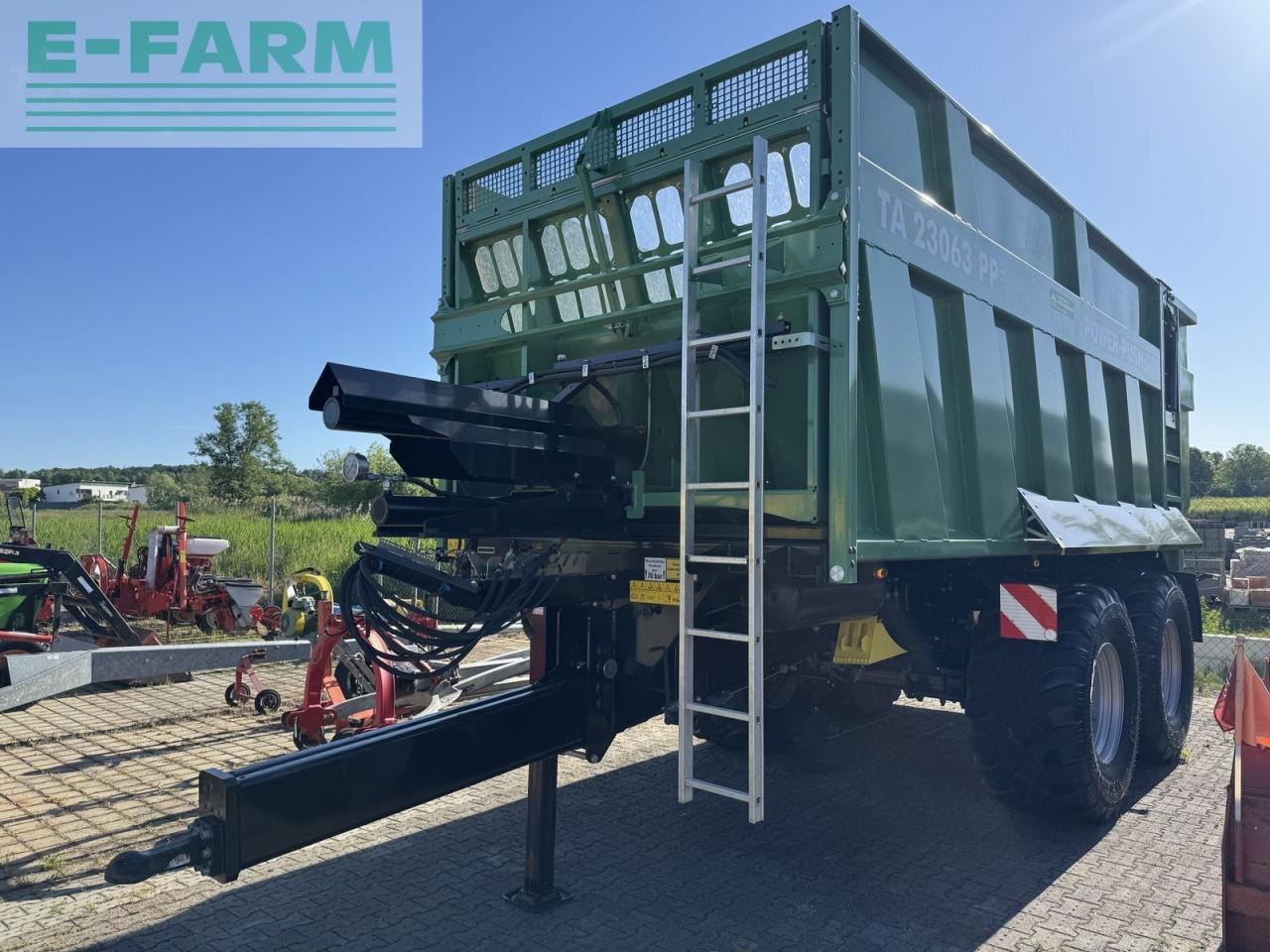 Brantner ta 23063 pp+ - מסיר פסולת/ קרון נגרר חקלאי: תמונה 1 Brantner ta 23063 pp+ - מסיר פסולת/ קרון נגרר חקלאי: תמונה 1