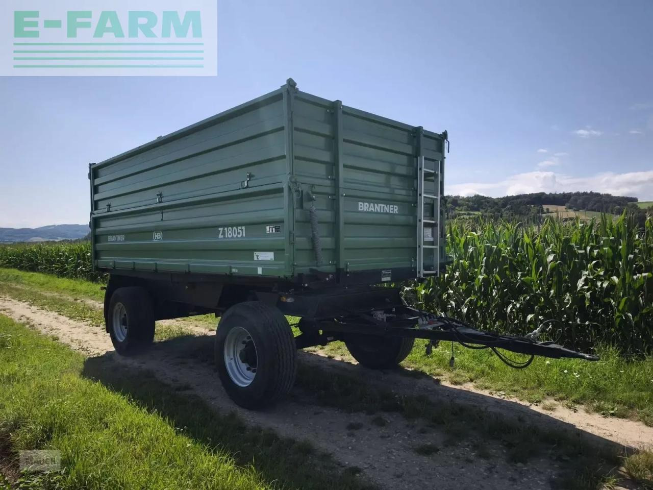 Brantner z18051 - מסיר פסולת/ קרון נגרר חקלאי: תמונה 1 Brantner z18051 - מסיר פסולת/ קרון נגרר חקלאי: תמונה 1
