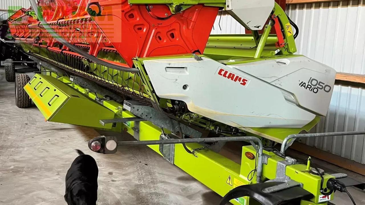 CLAAS 1050 skærebord m. vogn - מקצרת קומבינה: תמונה 1 CLAAS 1050 skærebord m. vogn - מקצרת קומבינה: תמונה 1