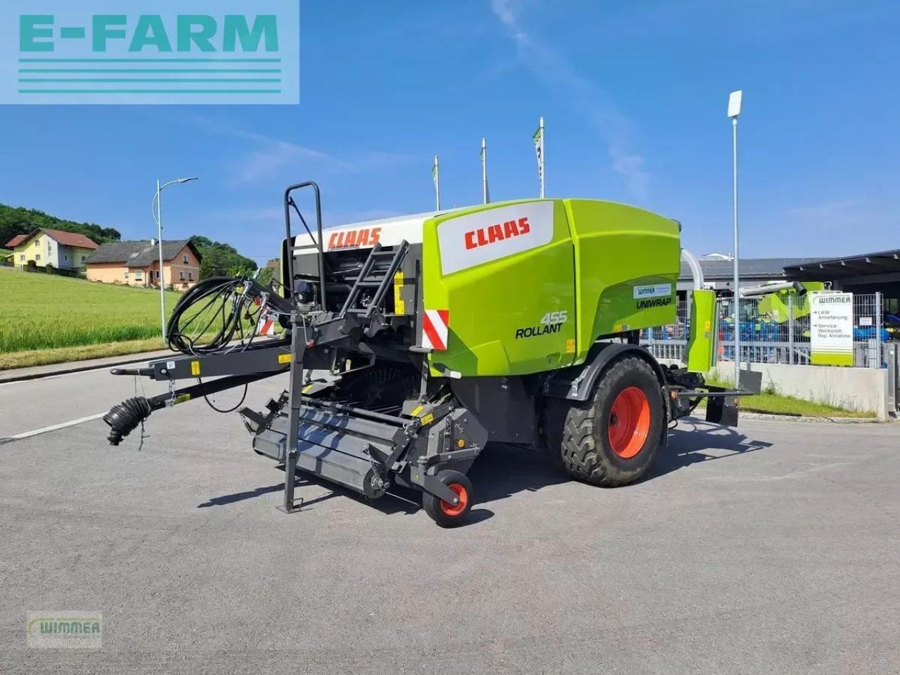 CLAAS 455 rollant - מכונת צרור מרובעת: תמונה 1 CLAAS 455 rollant - מכונת צרור מרובעת: תמונה 1