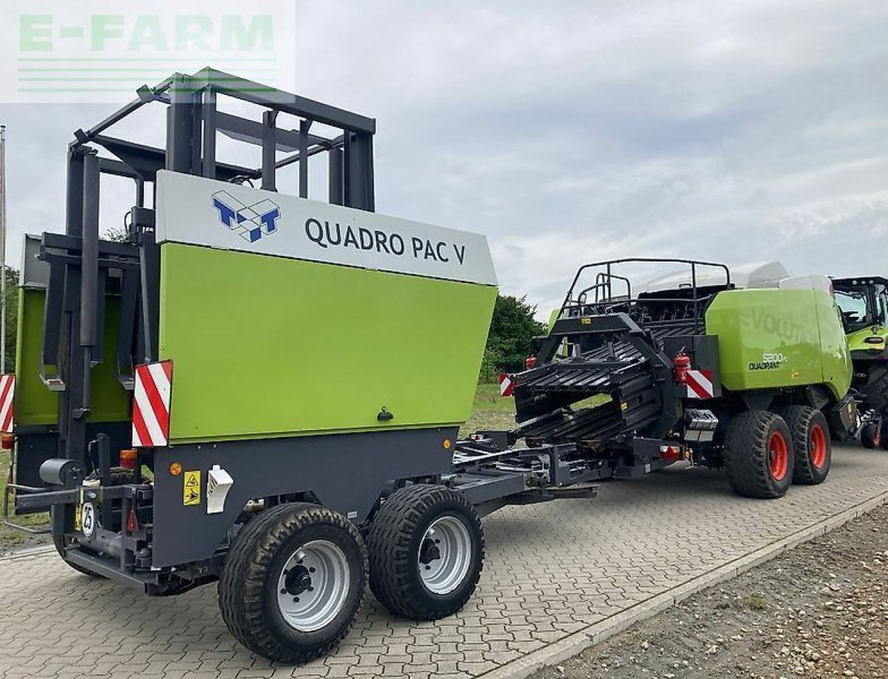 CLAAS 5200 evolution fc tandem inkl. quadro pack v - מכונת צרור מרובעת: תמונה 2 CLAAS 5200 evolution fc tandem inkl. quadro pack v - מכונת צרור מרובעת: תמונה 2