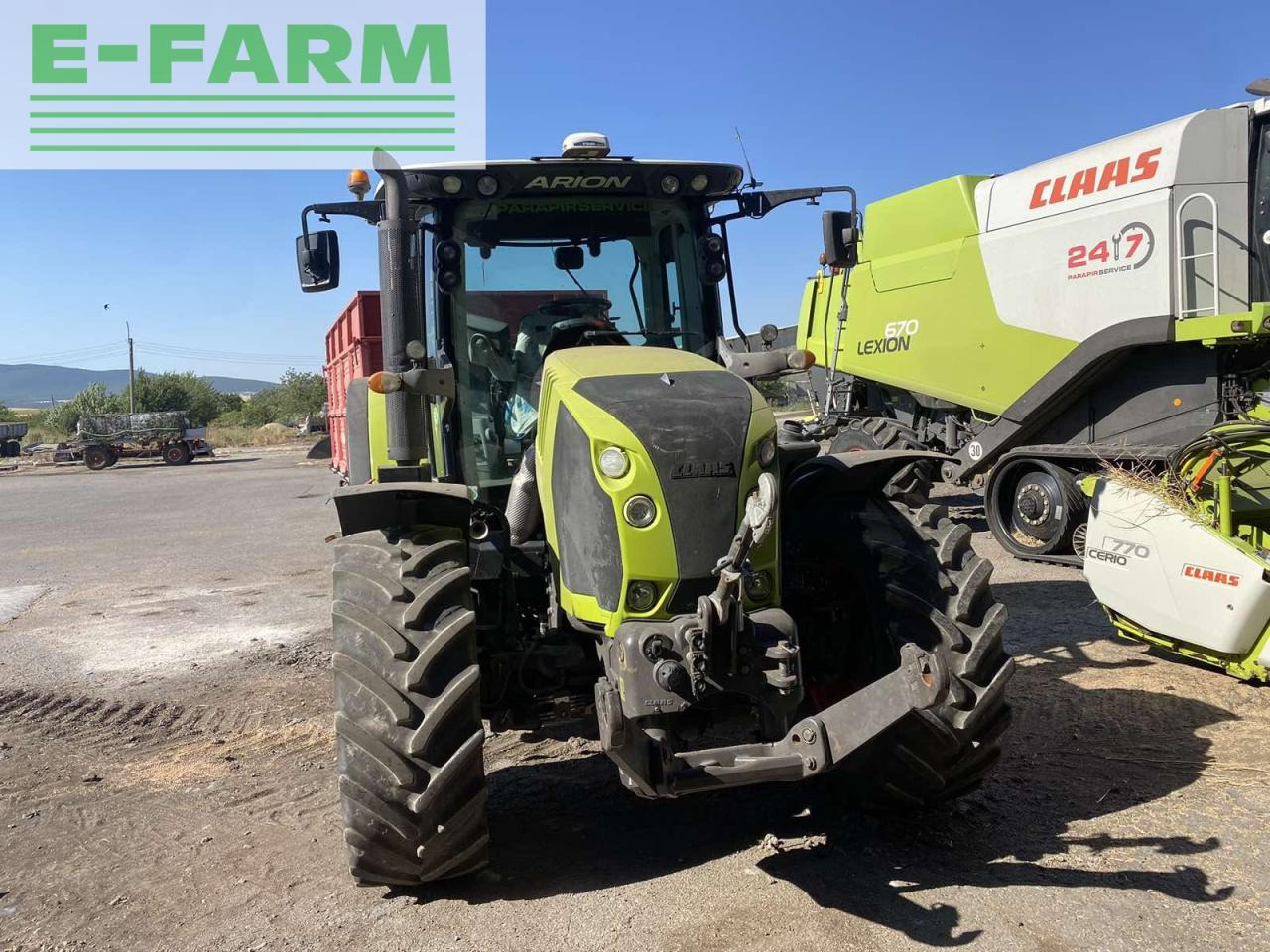 טרקטור חקלאי CLAAS ARION 550 CMATIC CMATIC: תמונה 6