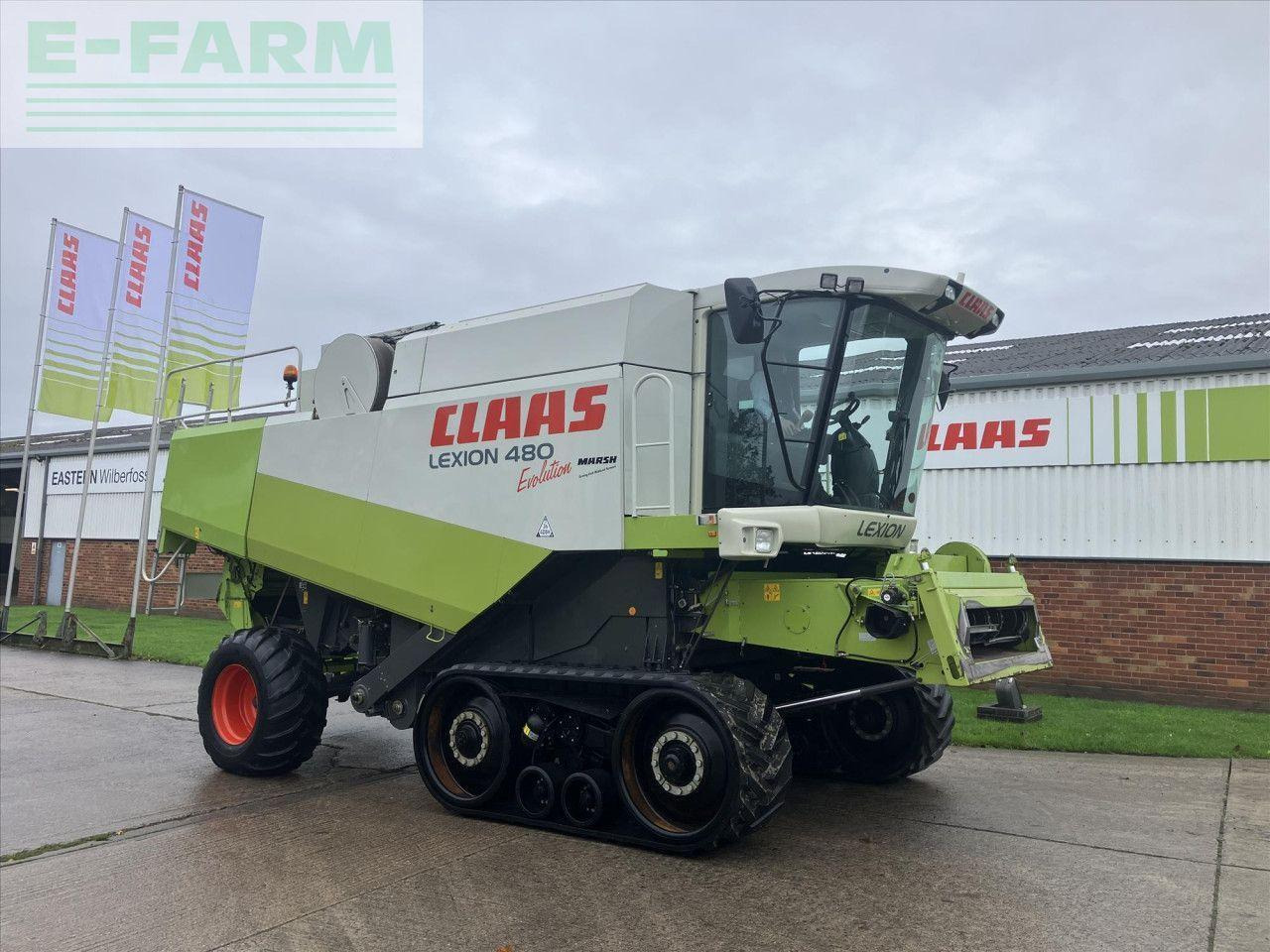 CLAAS LEXION 480 EVOLUTION TT - מקצרת קומבינה: תמונה 1 CLAAS LEXION 480 EVOLUTION TT - מקצרת קומבינה: תמונה 1