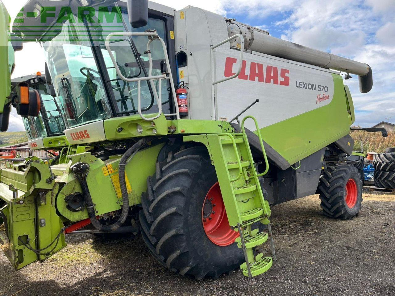 CLAAS LEXION 570 MONTANA - מקצרת קומבינה: תמונה 1 CLAAS LEXION 570 MONTANA - מקצרת קומבינה: תמונה 1