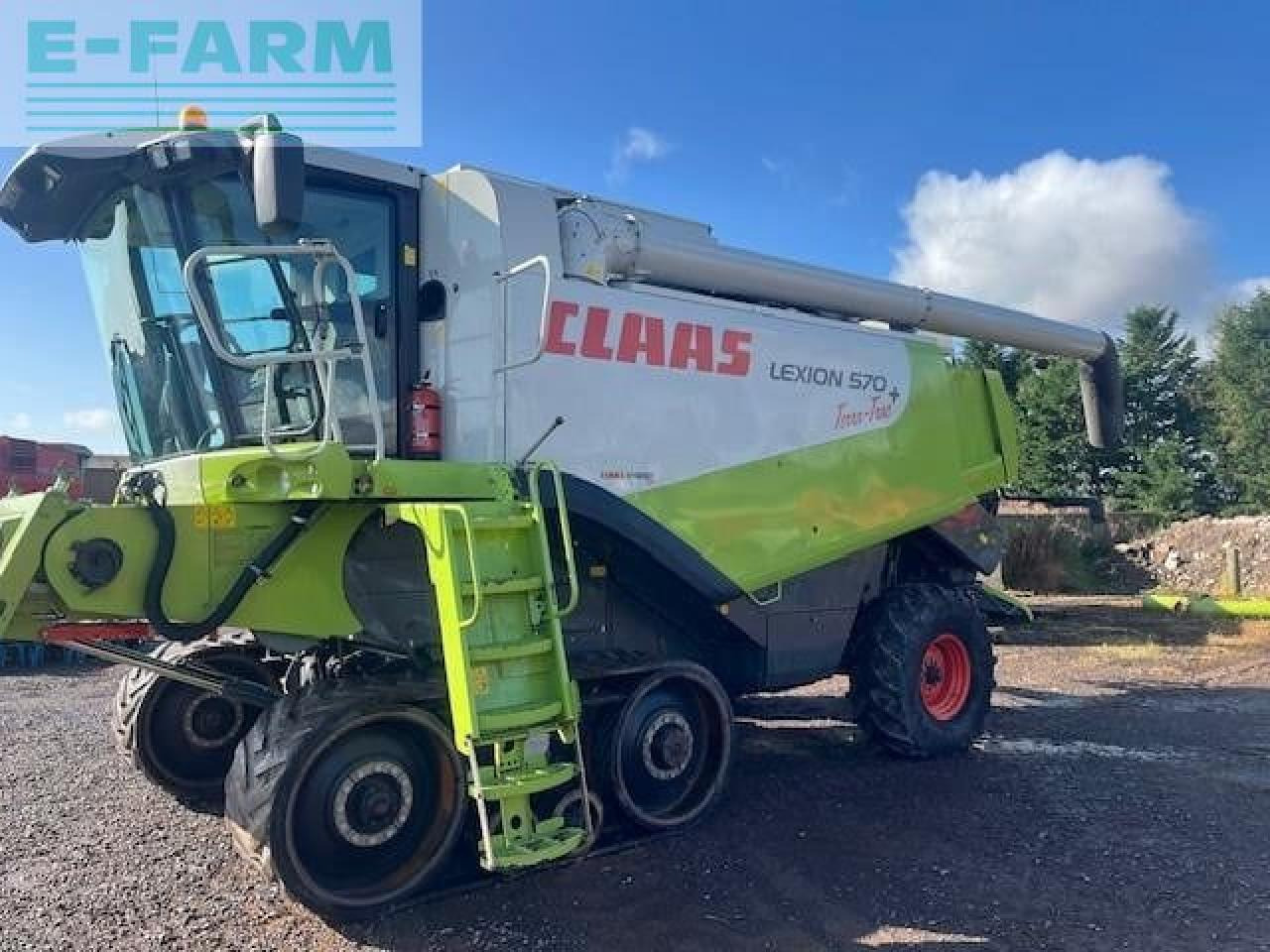 CLAAS LEXION 570 TT - מקצרת קומבינה: תמונה 1 CLAAS LEXION 570 TT - מקצרת קומבינה: תמונה 1