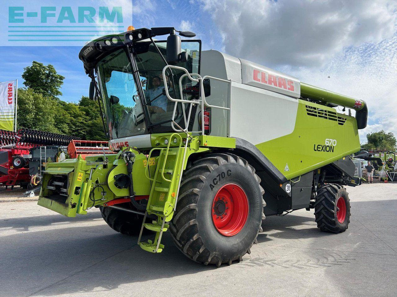 CLAAS LEXION 670 M T4F - מקצרת קומבינה: תמונה 1 CLAAS LEXION 670 M T4F - מקצרת קומבינה: תמונה 1