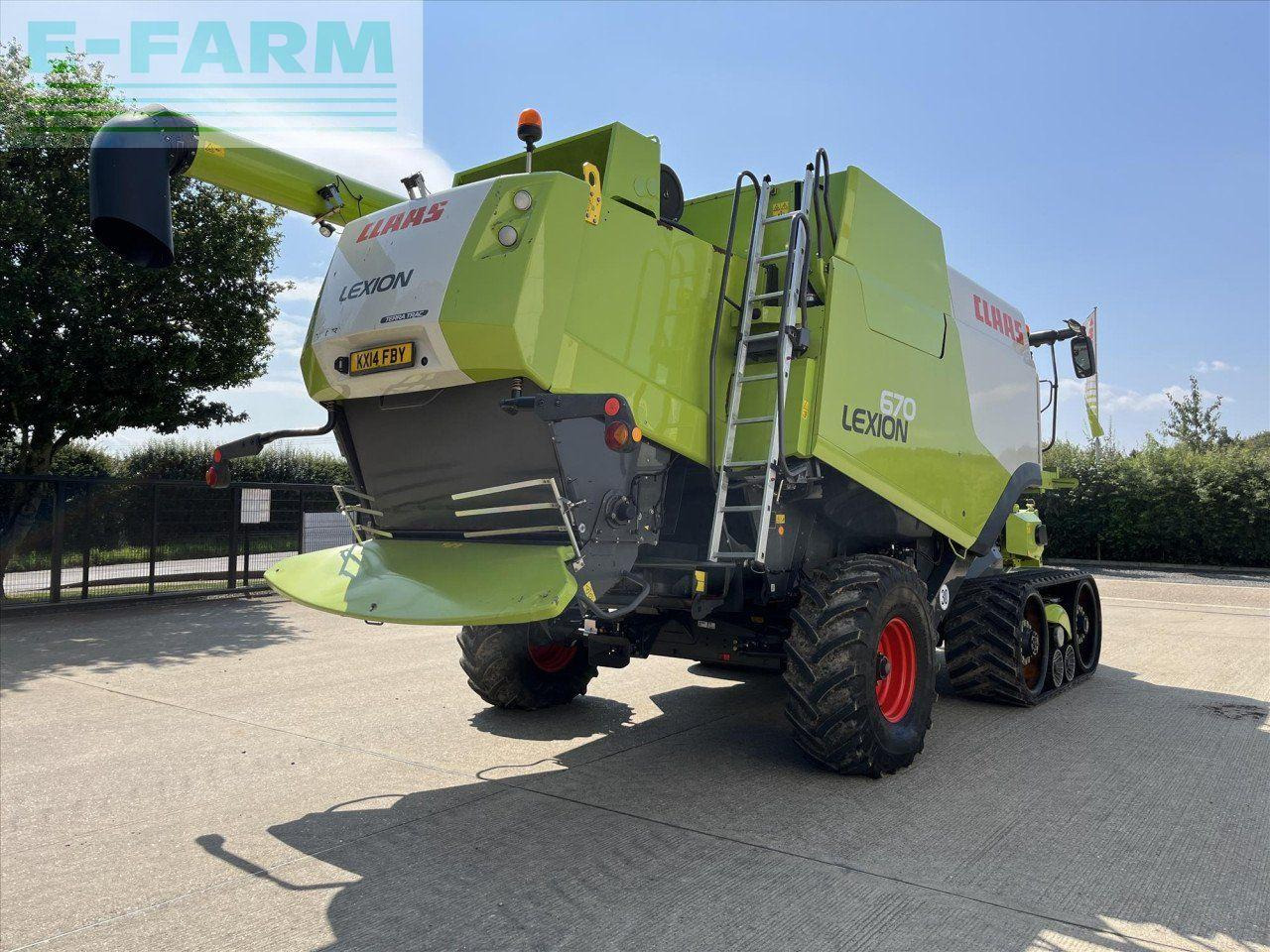 CLAAS LEXION 670 TT - מקצרת קומבינה: תמונה 5 CLAAS LEXION 670 TT - מקצרת קומבינה: תמונה 5