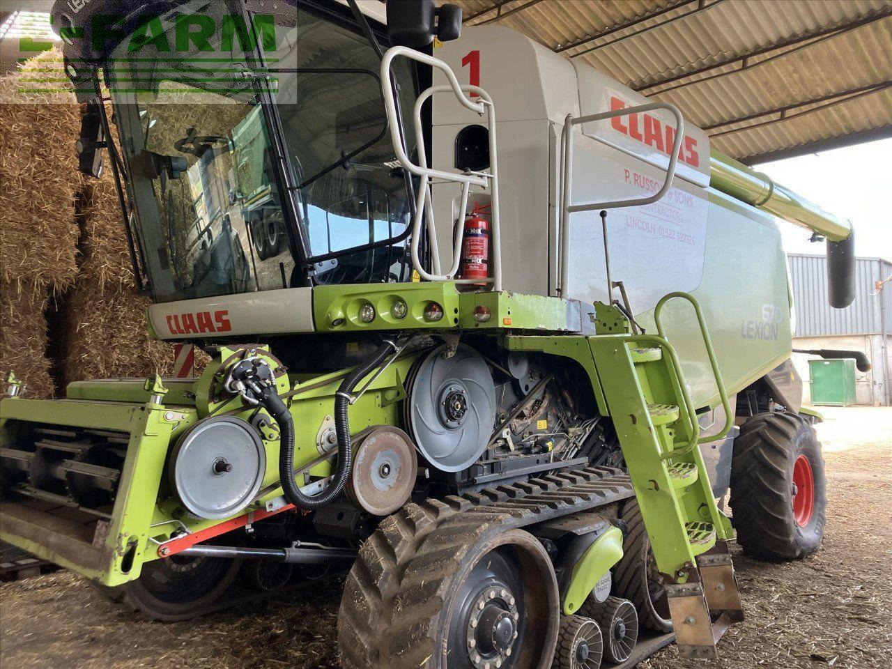 CLAAS LEXION 670 TT - מקצרת קומבינה: תמונה 2 CLAAS LEXION 670 TT - מקצרת קומבינה: תמונה 2