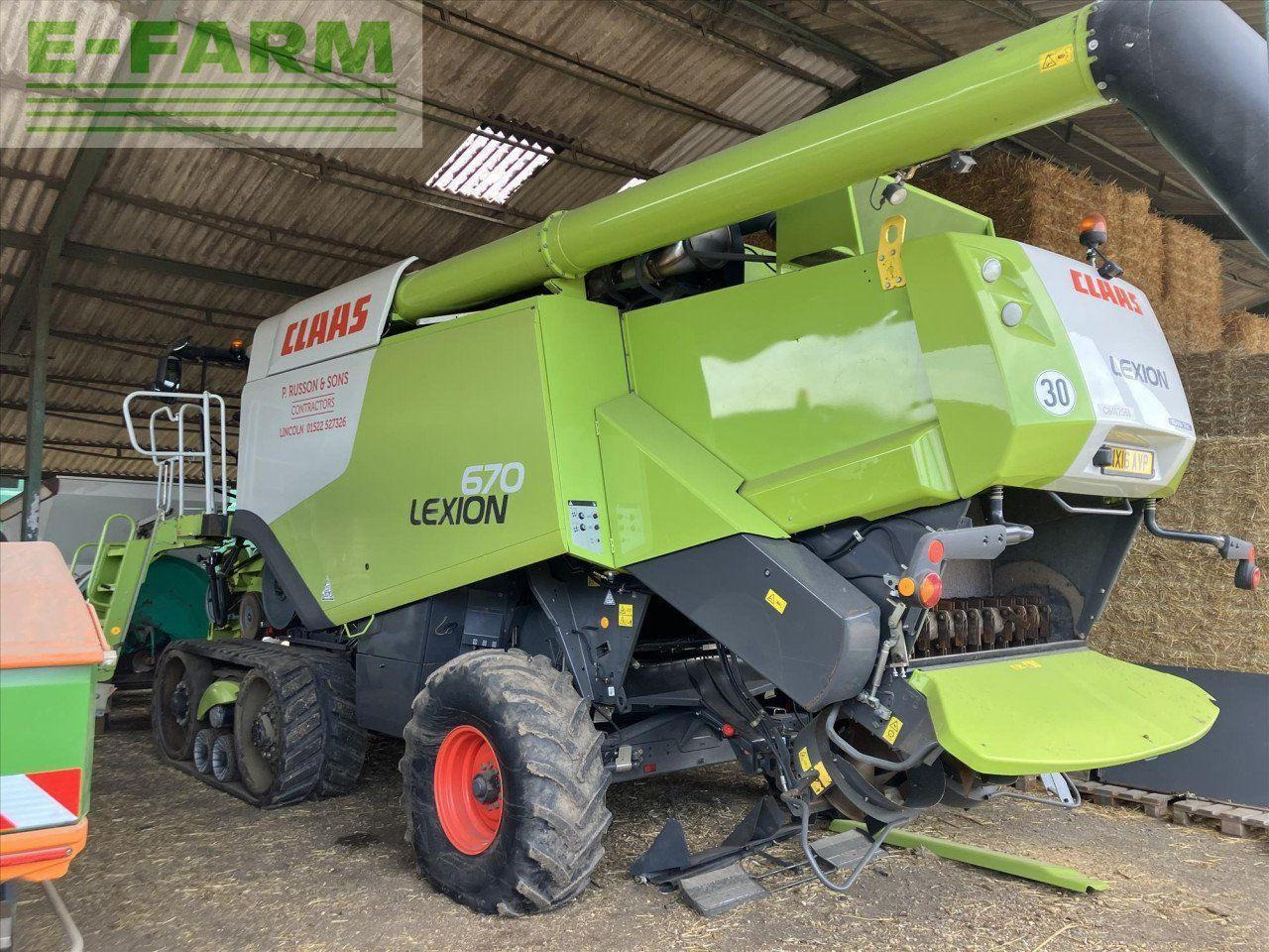 CLAAS LEXION 670 TT - מקצרת קומבינה: תמונה 3 CLAAS LEXION 670 TT - מקצרת קומבינה: תמונה 3