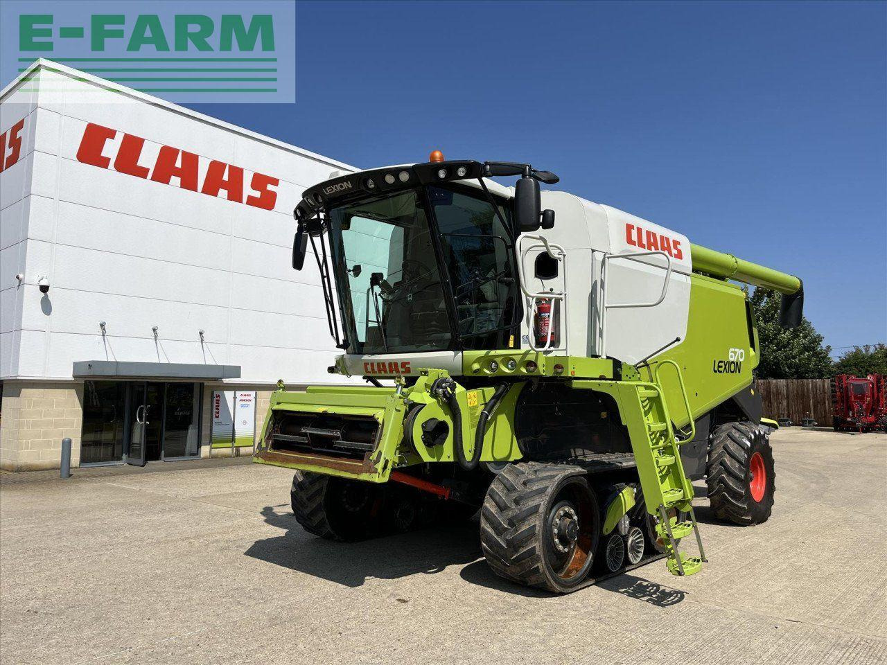 CLAAS LEXION 670 TT - מקצרת קומבינה: תמונה 1 CLAAS LEXION 670 TT - מקצרת קומבינה: תמונה 1