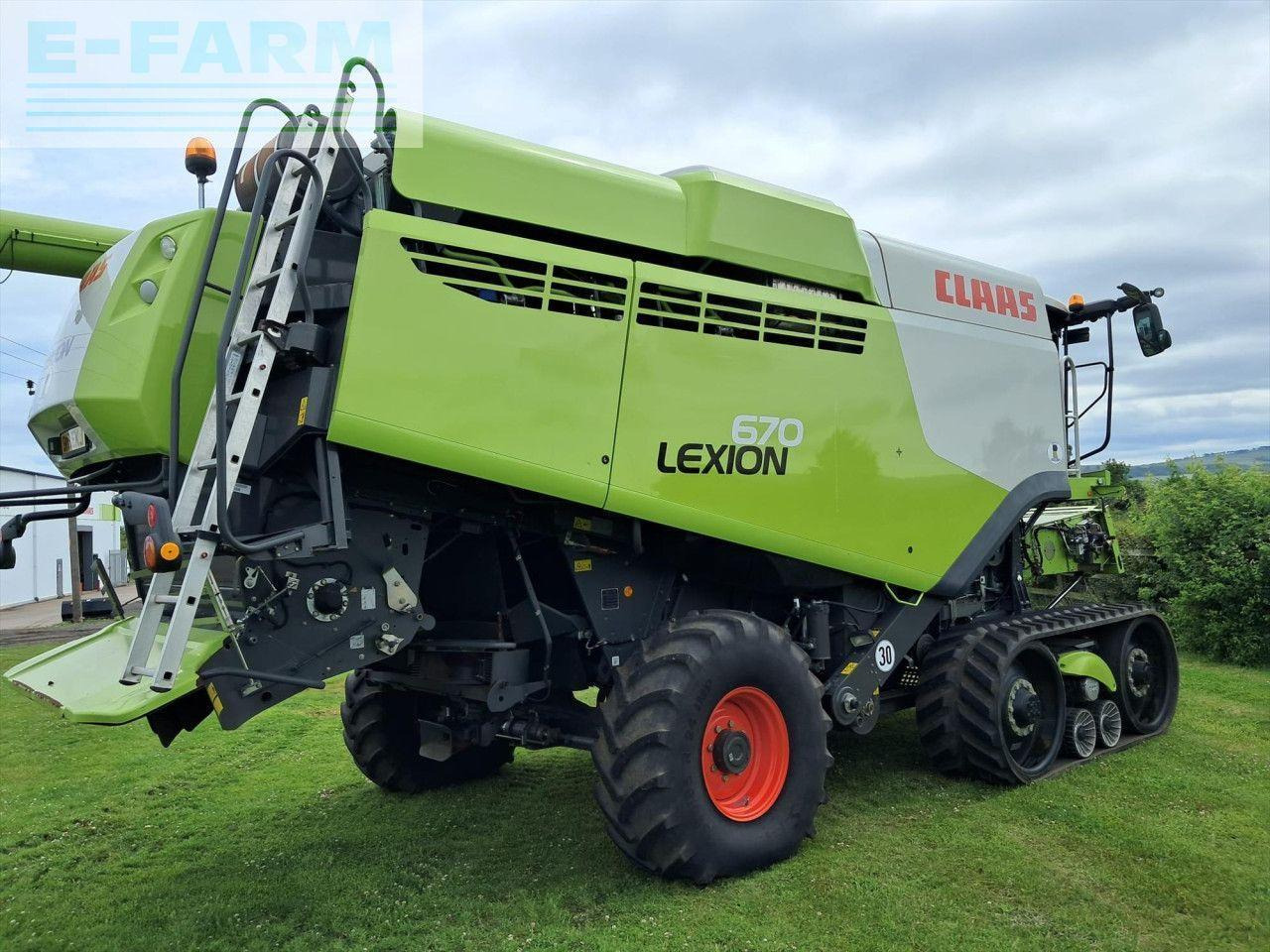 CLAAS LEXION 670TT - מקצרת קומבינה: תמונה 1 CLAAS LEXION 670TT - מקצרת קומבינה: תמונה 1