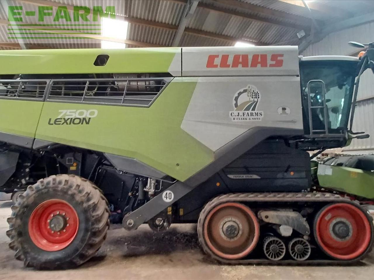 CLAAS LEXION 7500 TT - מקצרת קומבינה: תמונה 4 CLAAS LEXION 7500 TT - מקצרת קומבינה: תמונה 4