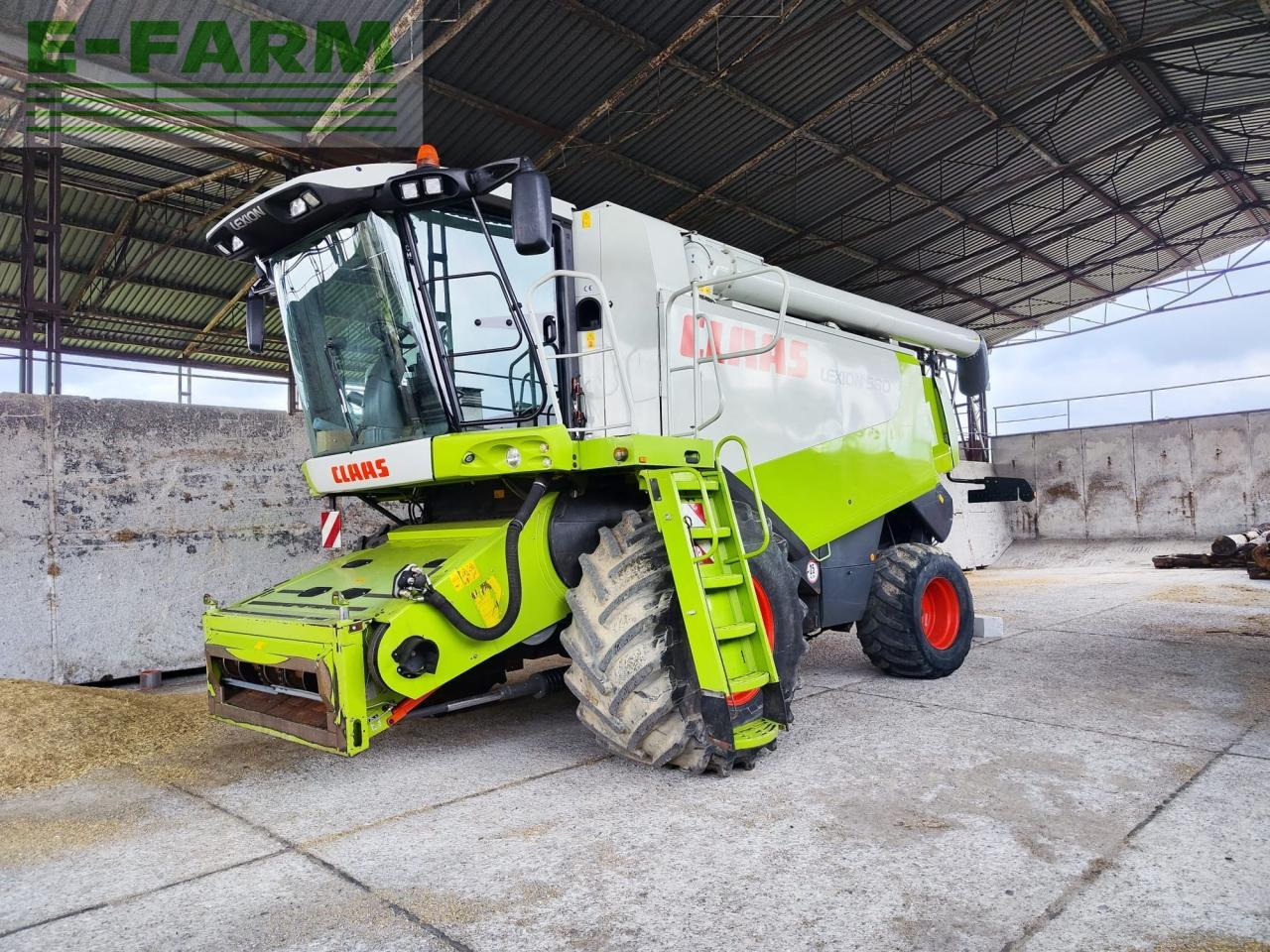 CLAAS Lexion 580 - מקצרת קומבינה: תמונה 1 CLAAS Lexion 580 - מקצרת קומבינה: תמונה 1