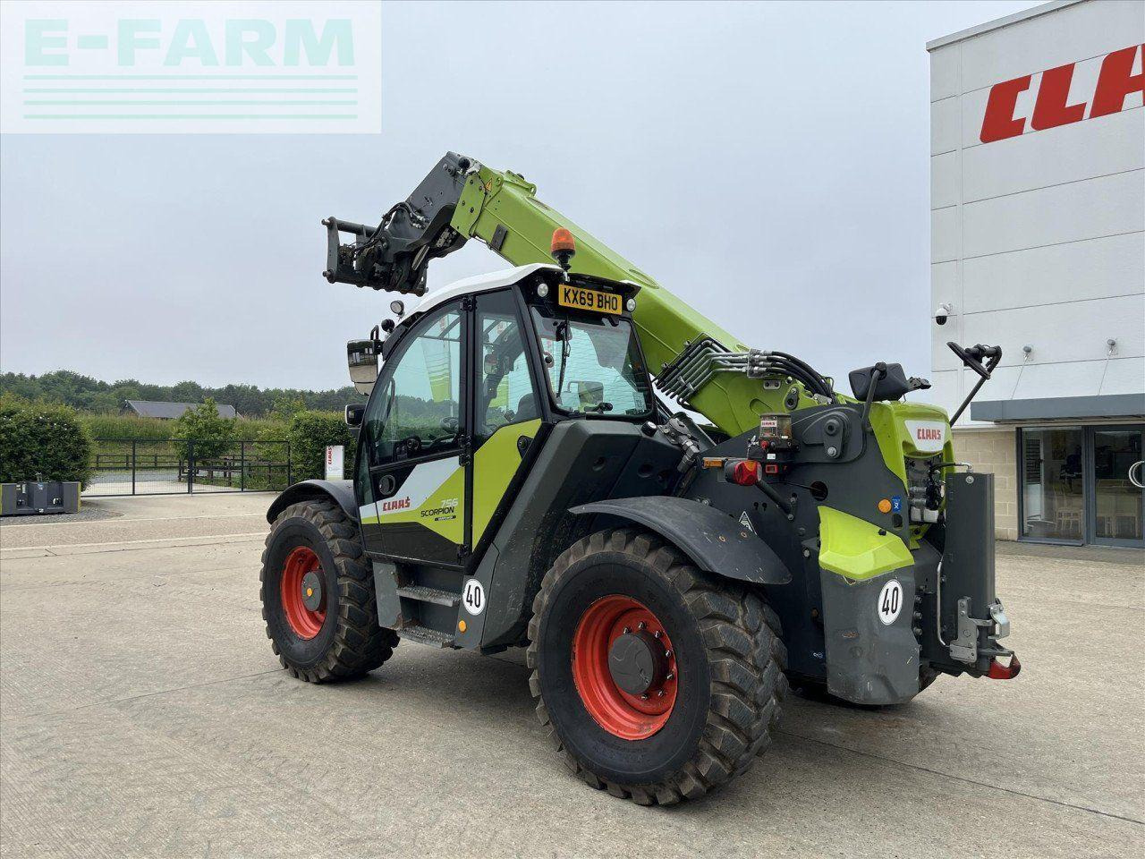 מפעיל טלסקופי CLAAS SCORPION 756: תמונה 7