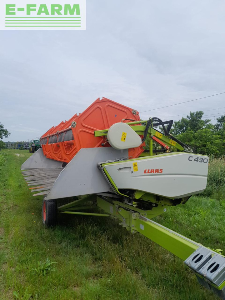 CLAAS SW C 430 - ראש תבואה: תמונה 2 CLAAS SW C 430 - ראש תבואה: תמונה 2
