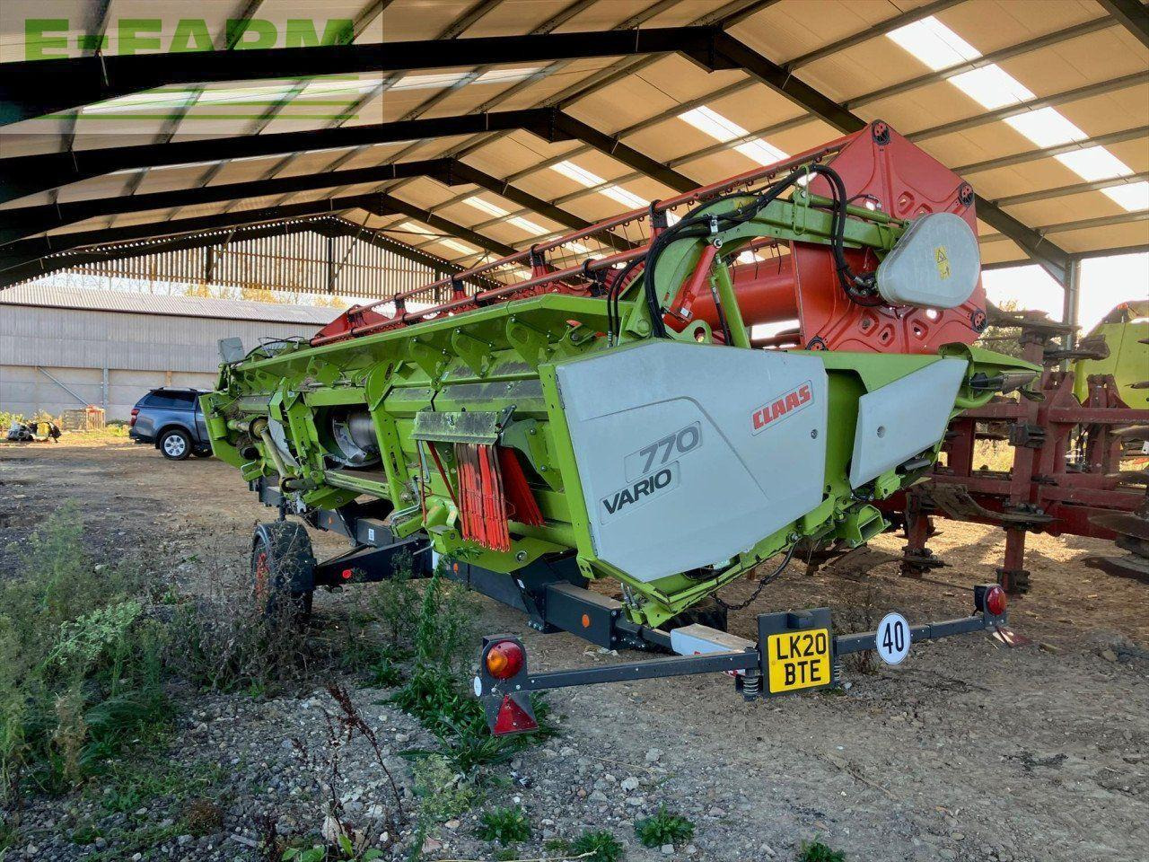 מקצרת קומבינה CLAAS TUCANO 580: תמונה 11