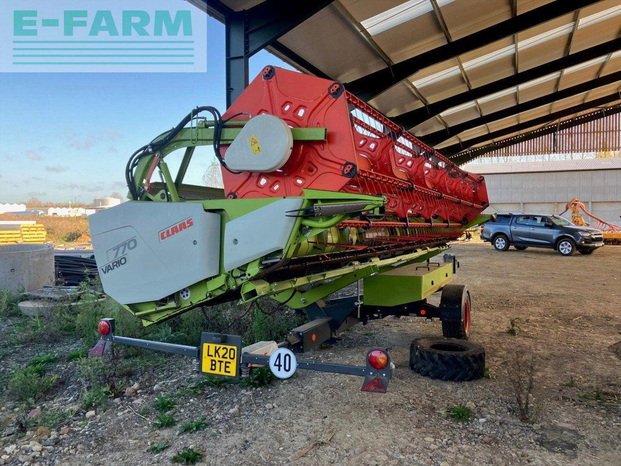 מקצרת קומבינה CLAAS TUCANO 580: תמונה 10