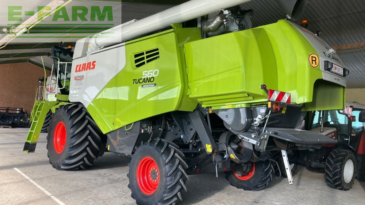 CLAAS Tucano 560 Montana - מקצרת קומבינה: תמונה 2 CLAAS Tucano 560 Montana - מקצרת קומבינה: תמונה 2