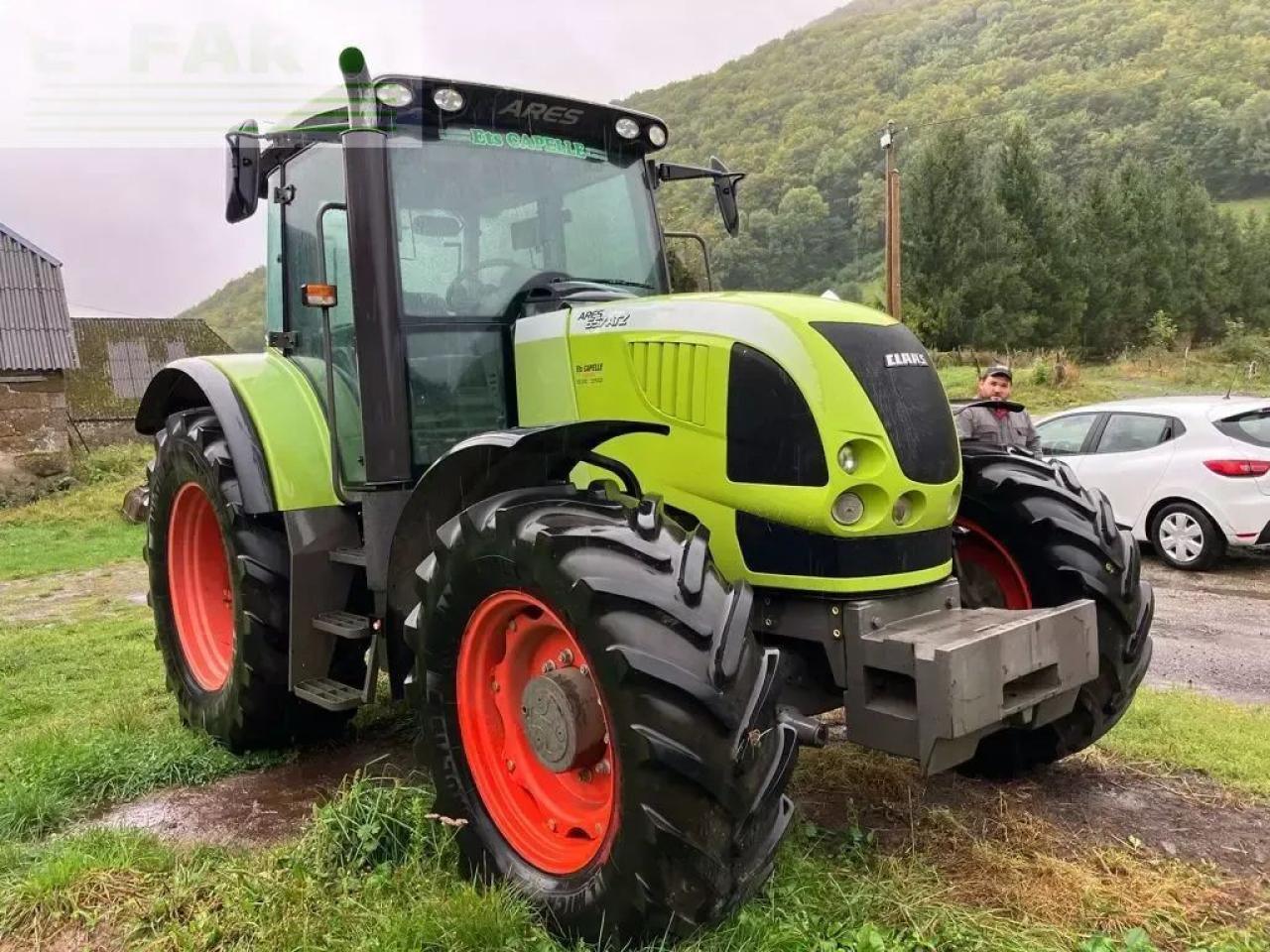 CLAAS ares 657 atz ATZ - טרקטור חקלאי: תמונה 2 CLAAS ares 657 atz ATZ - טרקטור חקלאי: תמונה 2