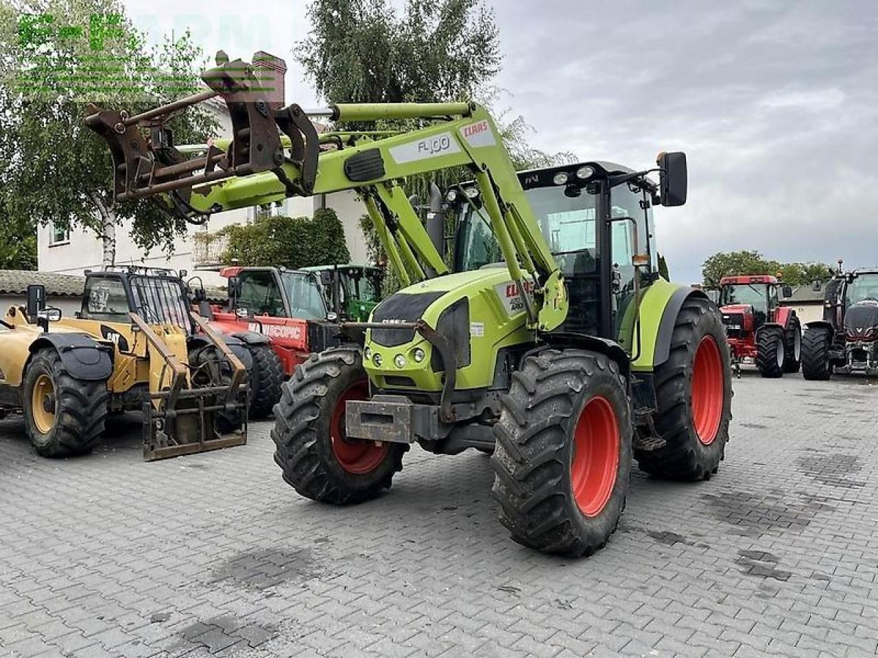 CLAAS arion 420 cis + claas fl100 - טרקטור חקלאי: תמונה 2 CLAAS arion 420 cis + claas fl100 - טרקטור חקלאי: תמונה 2