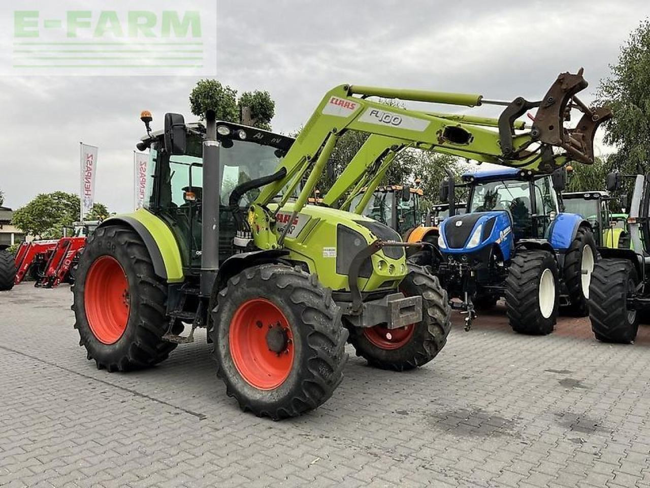 CLAAS arion 420 cis + claas fl100 - טרקטור חקלאי: תמונה 4 CLAAS arion 420 cis + claas fl100 - טרקטור חקלאי: תמונה 4