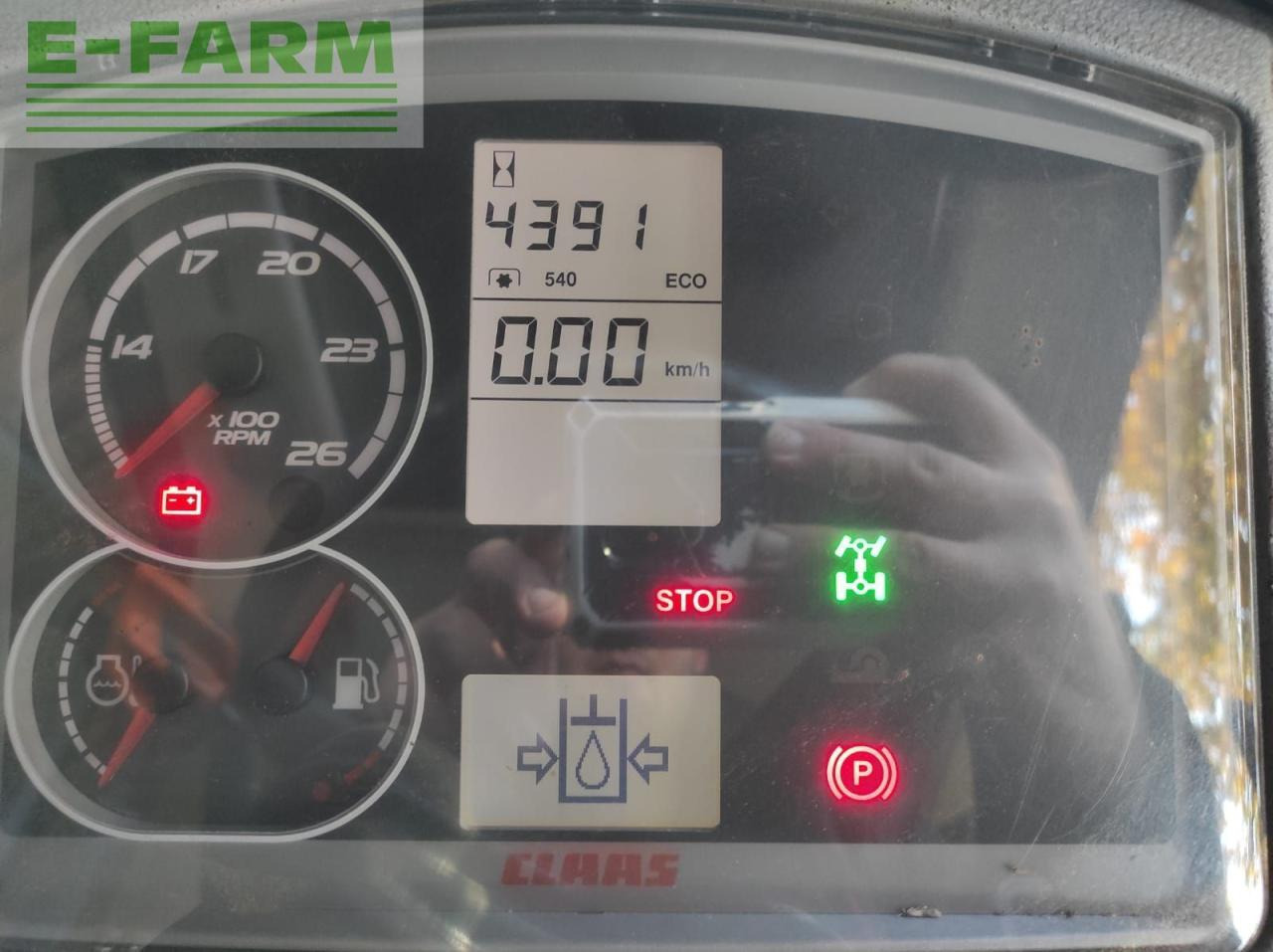 טרקטור חקלאי CLAAS arion 420 cis: תמונה 8