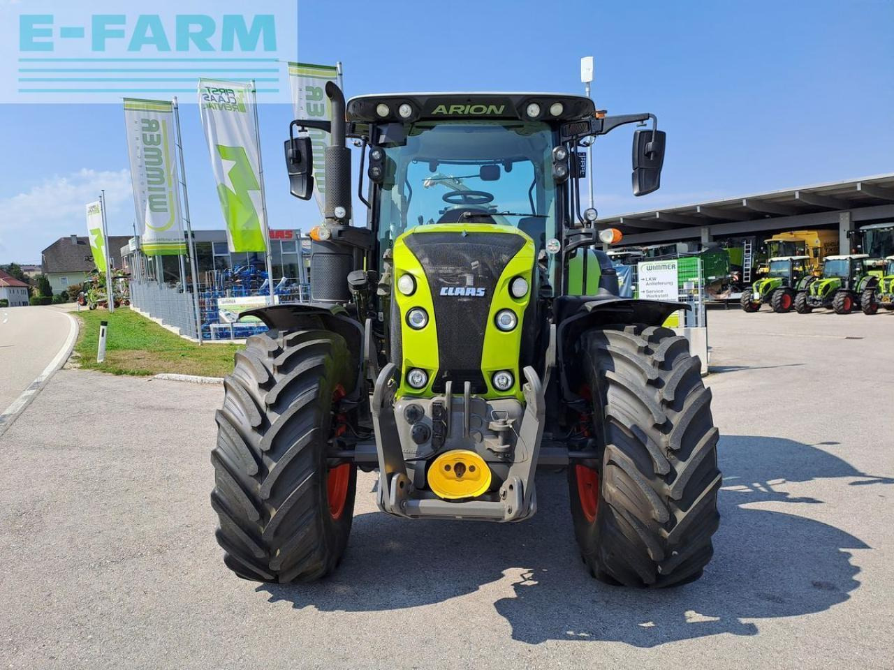 CLAAS arion 550 cis cmatic CMATIC CIS - טרקטור חקלאי: תמונה 4 CLAAS arion 550 cis cmatic CMATIC CIS - טרקטור חקלאי: תמונה 4