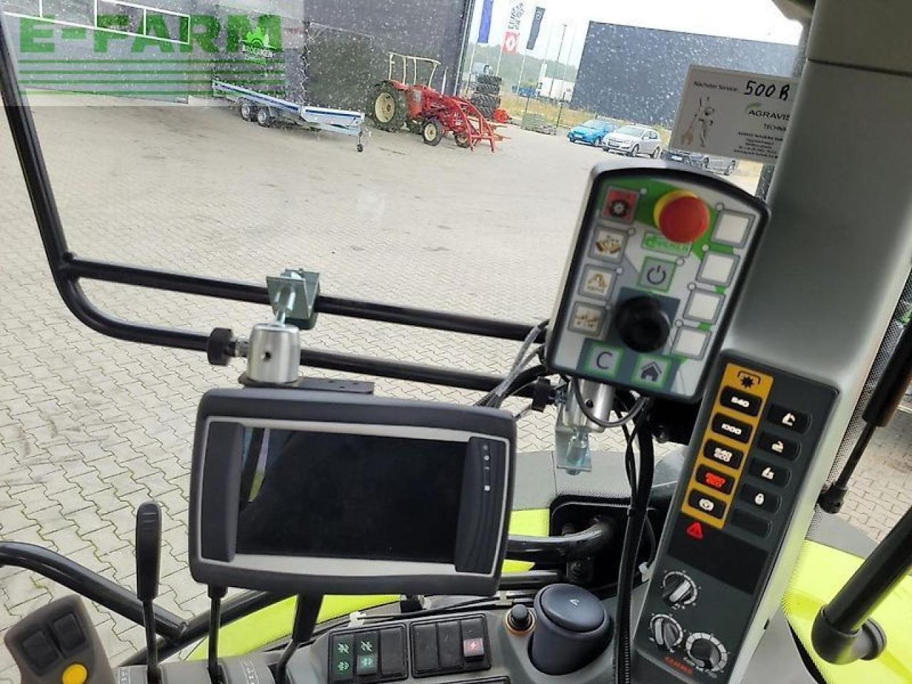 טרקטור חקלאי CLAAS arion 620 mit dücker dua 800 ausleger und 2 werkzeugen: תמונה 8