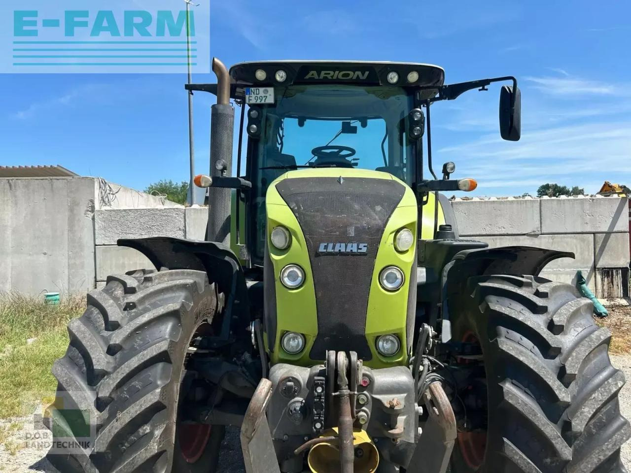 CLAAS arion 640 cebis CEBIS - טרקטור חקלאי: תמונה 2 CLAAS arion 640 cebis CEBIS - טרקטור חקלאי: תמונה 2