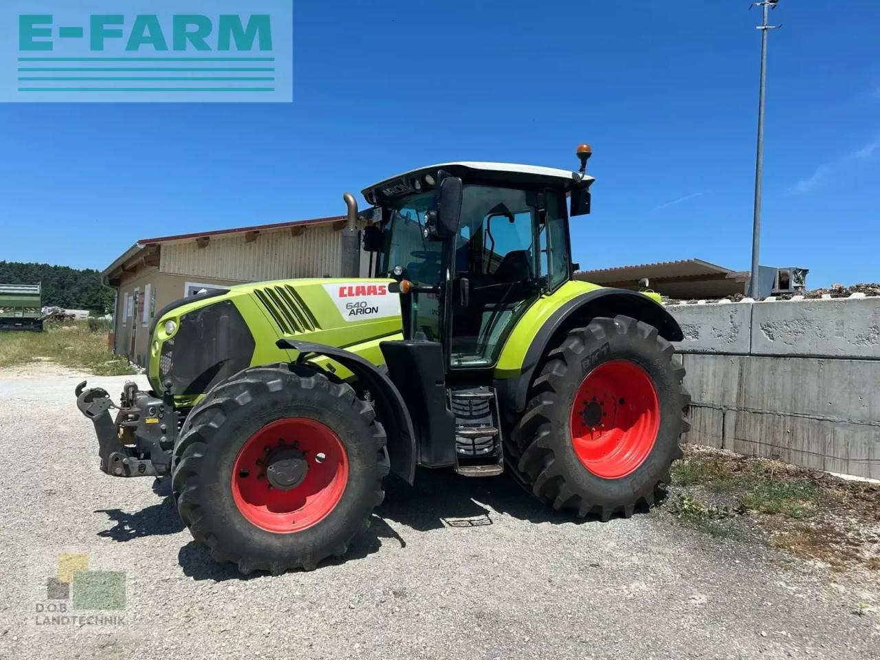 CLAAS arion 640 cebis CEBIS - טרקטור חקלאי: תמונה 1 CLAAS arion 640 cebis CEBIS - טרקטור חקלאי: תמונה 1