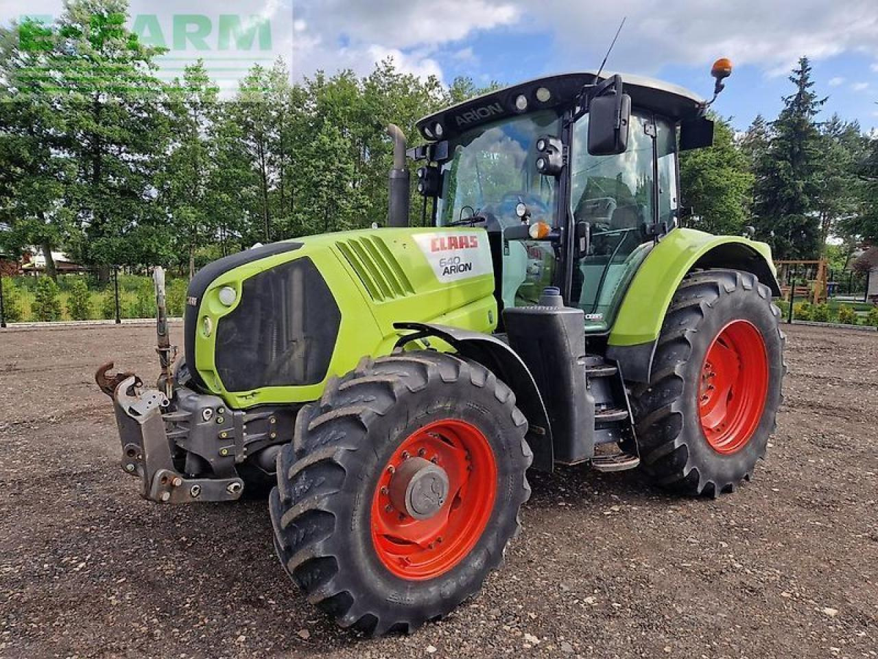 CLAAS arion 640 cebis CEBIS - טרקטור חקלאי: תמונה 1 CLAAS arion 640 cebis CEBIS - טרקטור חקלאי: תמונה 1