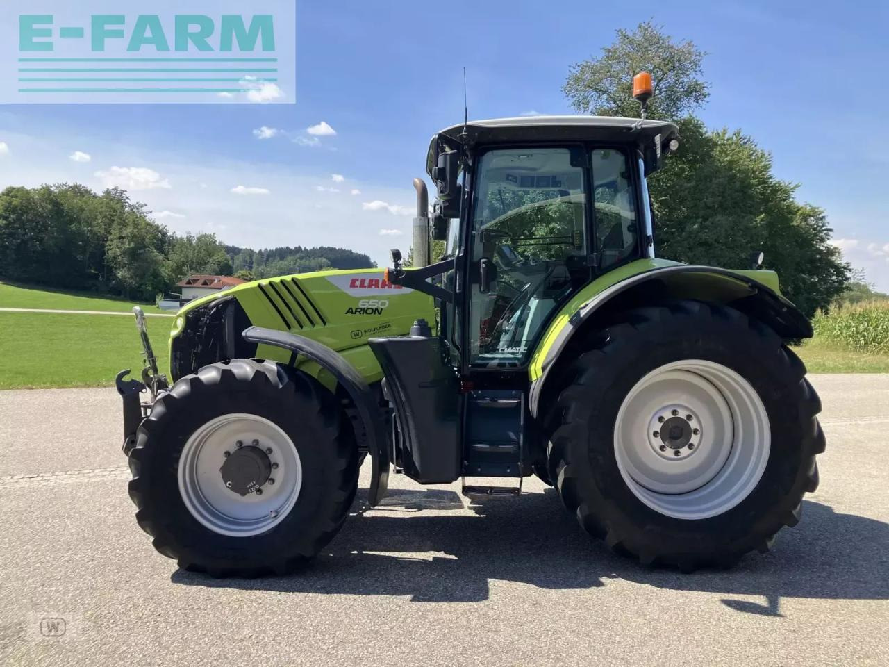 CLAAS arion 650 c-matic cebis CMATIC CEBIS - טרקטור חקלאי: תמונה 2 CLAAS arion 650 c-matic cebis CMATIC CEBIS - טרקטור חקלאי: תמונה 2