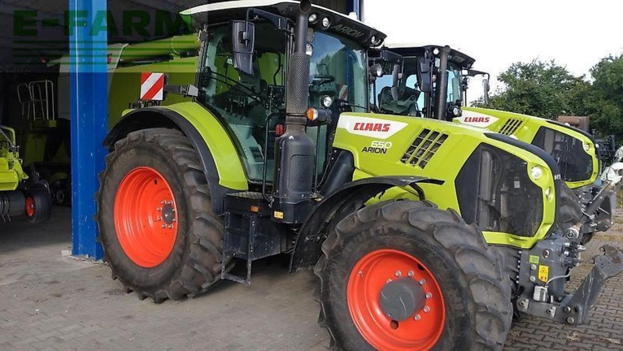 CLAAS arion 650 cis CIS - טרקטור חקלאי: תמונה 1 CLAAS arion 650 cis CIS - טרקטור חקלאי: תמונה 1