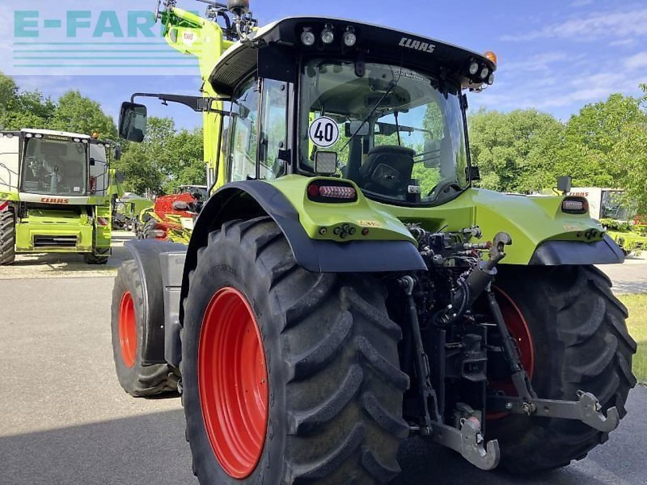 טרקטור חקלאי CLAAS arion 650 cmatic cebis+fl150 CMATIC CEBIS: תמונה 16