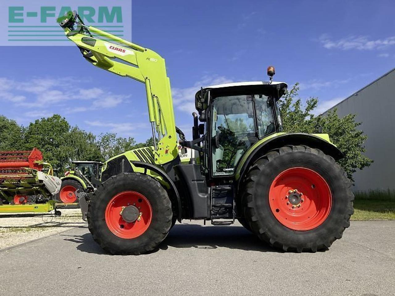 CLAAS arion 650 cmatic cebis+fl150 CMATIC CEBIS - טרקטור חקלאי: תמונה 1 CLAAS arion 650 cmatic cebis+fl150 CMATIC CEBIS - טרקטור חקלאי: תמונה 1