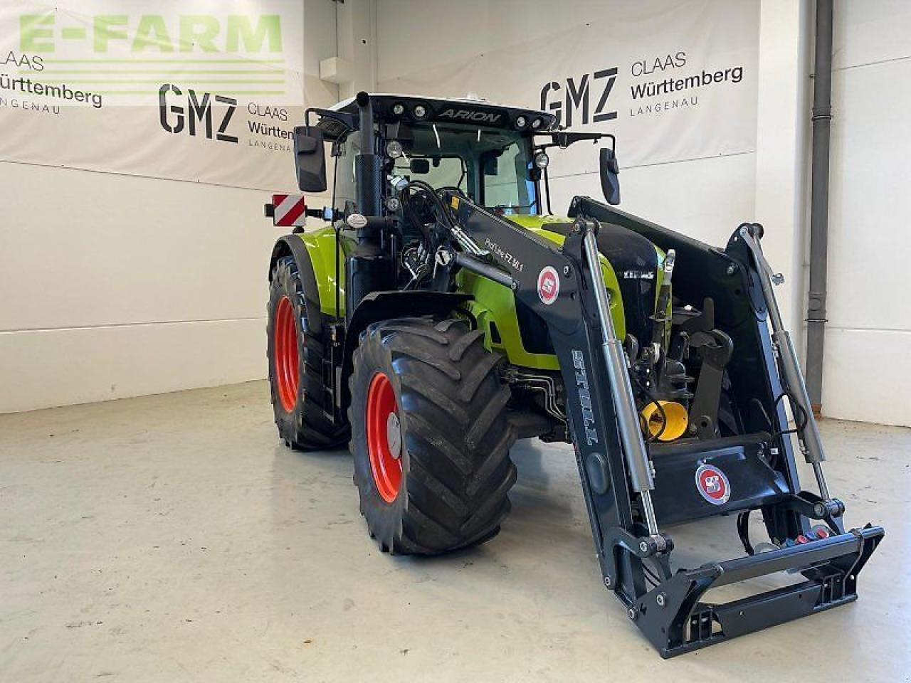CLAAS arion 660 cmatic cebis CMATIC CEBIS - טרקטור חקלאי: תמונה 1 CLAAS arion 660 cmatic cebis CMATIC CEBIS - טרקטור חקלאי: תמונה 1