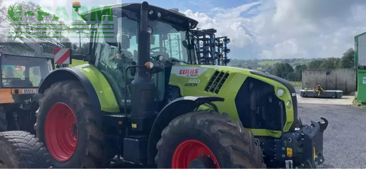 CLAAS arion 660 cmatic cis+ CMATIC CIS+ - טרקטור חקלאי: תמונה 1 CLAAS arion 660 cmatic cis+ CMATIC CIS+ - טרקטור חקלאי: תמונה 1