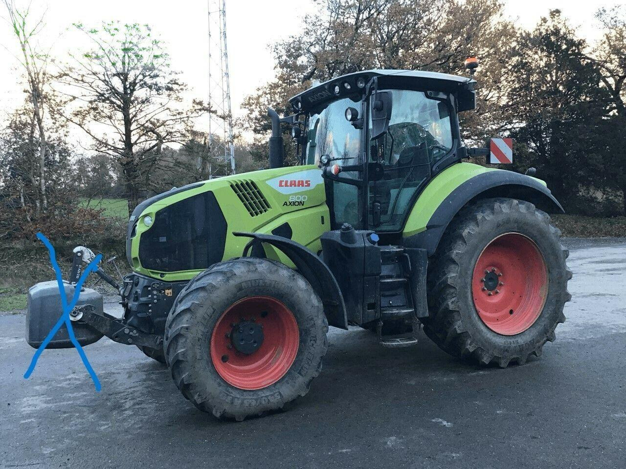 CLAAS axion 800 hexashift s5 - טרקטור חקלאי: תמונה 1 CLAAS axion 800 hexashift s5 - טרקטור חקלאי: תמונה 1