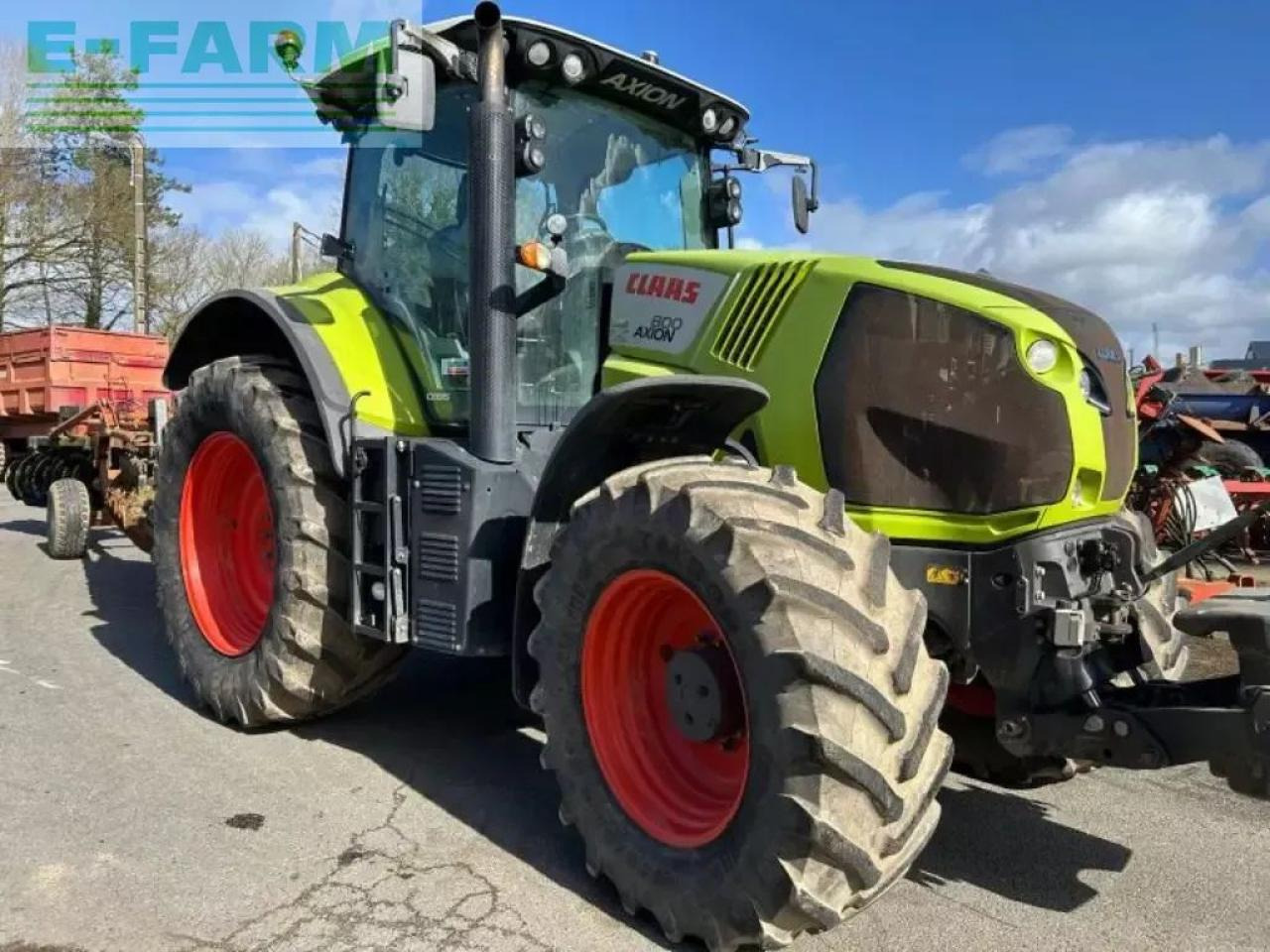 CLAAS axion 800 - טרקטור חקלאי: תמונה 2 CLAAS axion 800 - טרקטור חקלאי: תמונה 2