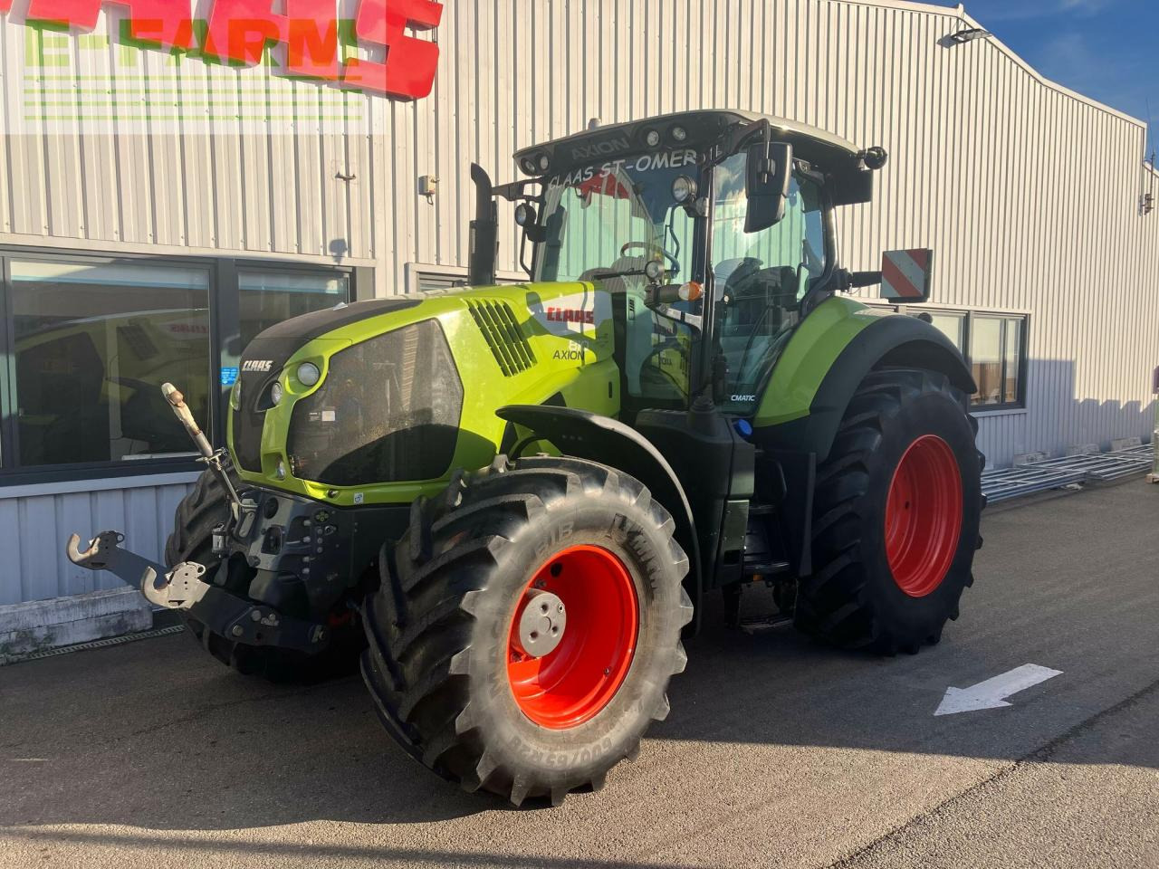 CLAAS axion 810 cmatic s5 CMATIC - טרקטור חקלאי: תמונה 1 CLAAS axion 810 cmatic s5 CMATIC - טרקטור חקלאי: תמונה 1