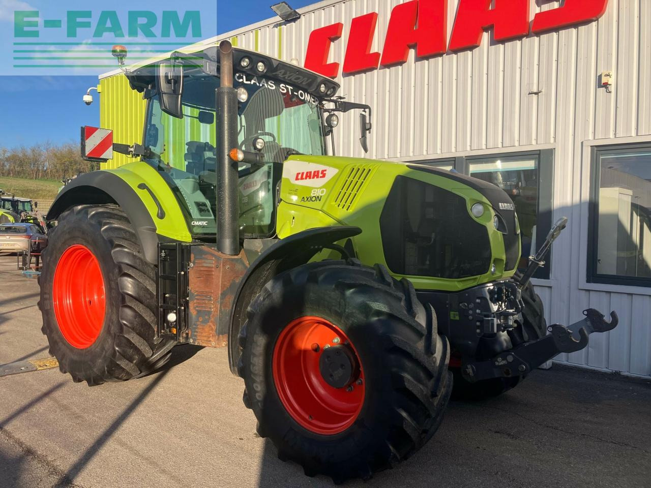 CLAAS axion 810 cmatic s5 CMATIC - טרקטור חקלאי: תמונה 3 CLAAS axion 810 cmatic s5 CMATIC - טרקטור חקלאי: תמונה 3