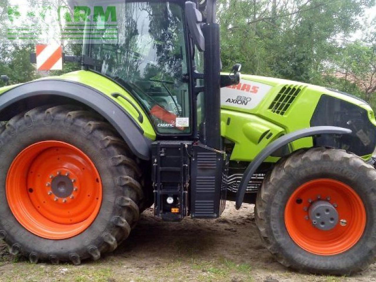 CLAAS axion 830 cmatic cebis CMATIC CEBIS - טרקטור חקלאי: תמונה 1 CLAAS axion 830 cmatic cebis CMATIC CEBIS - טרקטור חקלאי: תמונה 1